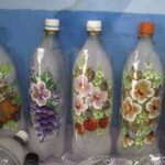 Reciclagem com caixotes e garrafas pet (27)